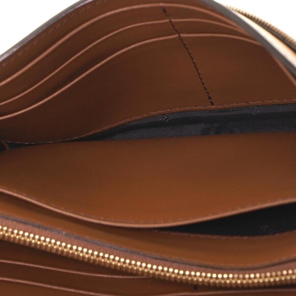 NWT BURBERRY HOUSE CHECK DERBY LEATHER CANVAS HENLEY CROSSBODY BAG CLUTCH - Picture 7 of 10